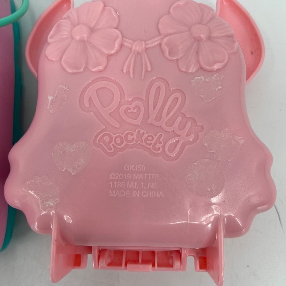 Polly Pocket Lot Koala Adventures Purse and Llama Music Party Compact Toys - Picture 8 of 10
